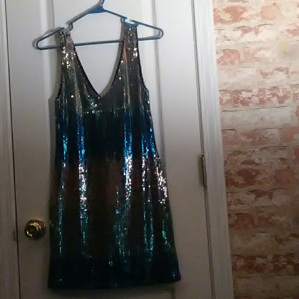 Lily Rose Sequin Ombre Dress